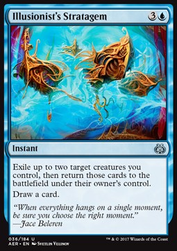 Illusionist's Stratagem⁣ - Aether Revolt⁣ (Uncommon)⁣ [36]