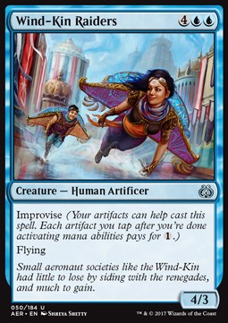 Wind-Kin Raiders⁣ - Aether Revolt⁣ (Uncommon)⁣ [50]