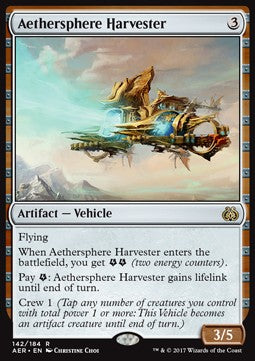 Aethersphere Harvester⁣ - Aether Revolt⁣ (Rare)⁣ [142]