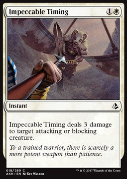 Impeccable Timing⁣ - Amonkhet⁣ (Common)⁣ [18]