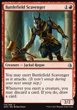 Battlefield Scavenger⁣ - Amonkhet⁣ (Uncommon)⁣ [118]