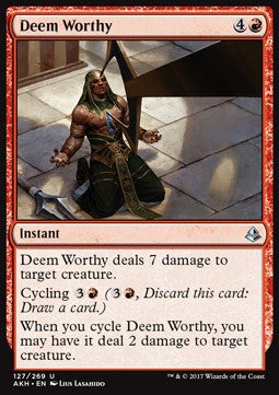 Deem Worthy⁣ - Amonkhet⁣ (Uncommon)⁣ [127]