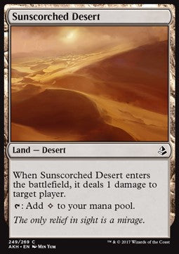 Sunscorched Desert⁣ - Amonkhet⁣ (Common)⁣ [249]