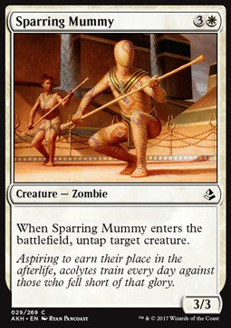 Sparring Mummy⁣ - Amonkhet⁣ (Common)⁣ [29]