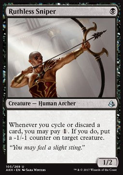 Ruthless Sniper⁣ - Amonkhet⁣ (Uncommon)⁣ [105]