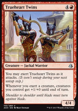 Trueheart Twins⁣ - Amonkhet⁣ (Uncommon)⁣ [153]