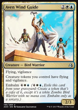 Aven Wind Guide⁣ - Amonkhet⁣ (Uncommon)⁣ [195]