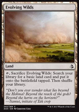 Evolving Wilds⁣ - Amonkhet⁣ (Common)⁣ [242]