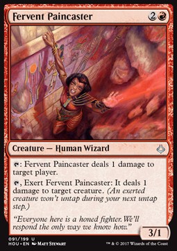 Fervent Paincaster⁣ - Hour of Devastation⁣ (Uncommon)⁣ [91]