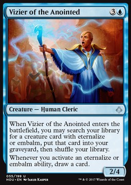 Vizier of the Anointed⁣ - Hour of Devastation⁣ (Uncommon)⁣ [55]