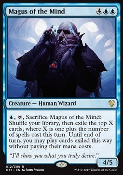 Magus of the Mind⁣ - Commander 2017⁣ (Rare)⁣ [12]