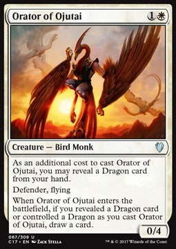 Orator of Ojutai⁣ - Commander 2017⁣ (Uncommon)⁣ [67]