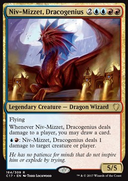 Niv-Mizzet, Dracogenius⁣ - Commander 2017⁣ (Rare)⁣ [184]