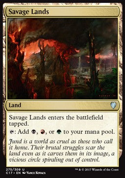 Savage Lands⁣ - Commander 2017⁣ (Uncommon)⁣ [275]