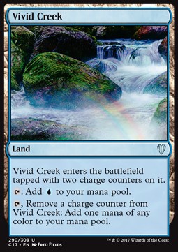 Vivid Creek⁣ - Commander 2017⁣ (Uncommon)⁣ [290]