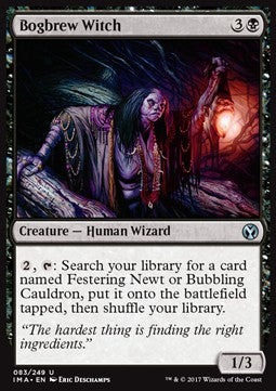 Bogbrew Witch⁣ - Iconic Masters⁣ (Uncommon)⁣ [83]