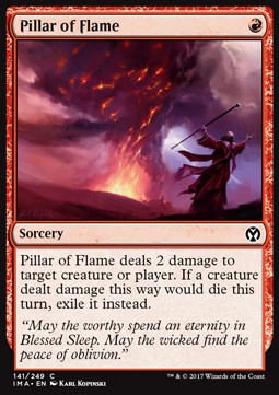 Pillar of Flame⁣ - Iconic Masters⁣ (Common)⁣ [141]