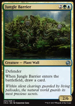 Jungle Barrier⁣ - Iconic Masters⁣ (Uncommon)⁣ [202]