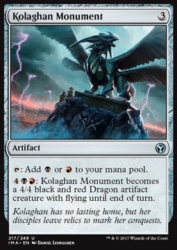 Kolaghan Monument⁣ - Iconic Masters⁣ (Uncommon)⁣ [217]