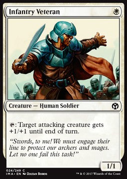 Infantry Veteran⁣ - Iconic Masters⁣ (Common)⁣ [24]