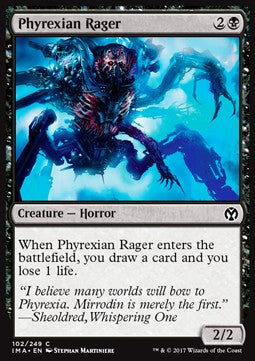 Phyrexian Rager⁣ - Iconic Masters⁣ (Common)⁣ [102]