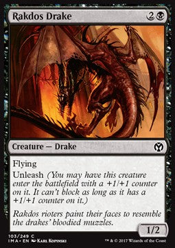 Rakdos Drake⁣ - Iconic Masters⁣ (Common)⁣ [103]