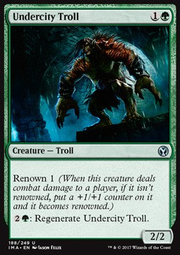 Undercity Troll⁣ - Iconic Masters⁣ (Uncommon)⁣ [188]