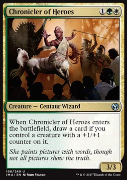 Chronicler of Heroes⁣ - Iconic Masters⁣ (Uncommon)⁣ [196]