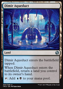 Dimir Aqueduct⁣ - Iconic Masters⁣ (Uncommon)⁣ [234]