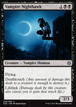 Vampire Nighthawk⁣ - Explorers of Ixalan⁣ (Uncommon)⁣ [23]