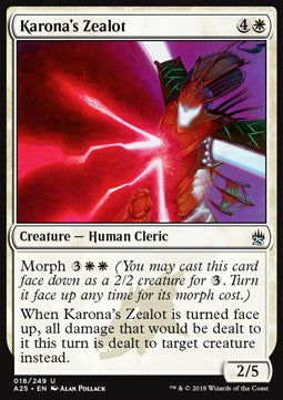 Karona's Zealot⁣ - Masters 25⁣ (Uncommon)⁣ [18]