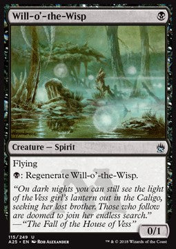 Will-o'-the-Wisp⁣ - Masters 25⁣ (Uncommon)⁣ [115]