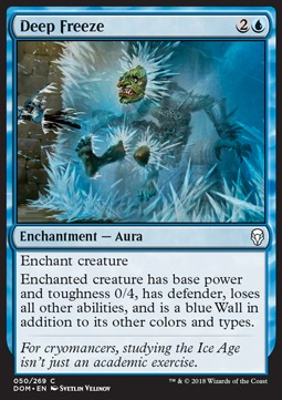 Deep Freeze⁣ - Dominaria⁣ (Common)⁣ [50]