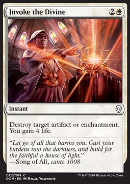 Invoke the Divine⁣ - Dominaria⁣ (Common)⁣ [22]