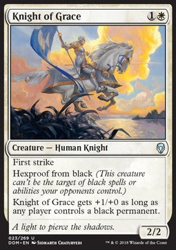 Knight of Grace⁣ - Dominaria⁣ (Uncommon)⁣ [23]