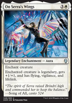 On Serra's Wings⁣ - Dominaria⁣ (Uncommon)⁣ [28]