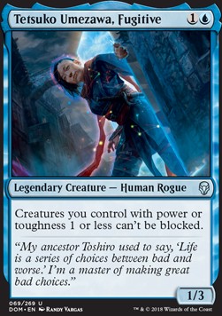 Tetsuko Umezawa, Fugitive⁣ - Dominaria⁣ (Uncommon)⁣ [69]