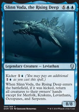 Slinn Voda, the Rising Deep⁣ - Dominaria⁣ (Uncommon)⁣ [66]