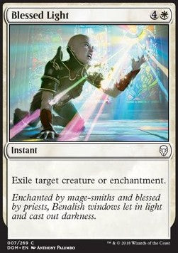 Blessed Light⁣ - Dominaria⁣ (Common)⁣ [7]