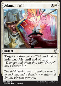 Adamant Will⁣ - Dominaria⁣ (Common)⁣ [2]