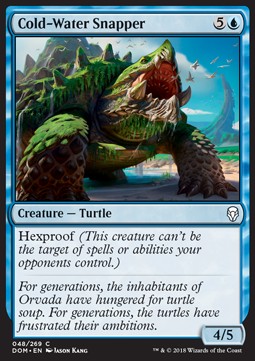 Cold-Water Snapper⁣ - Dominaria⁣ (Common)⁣ [48]