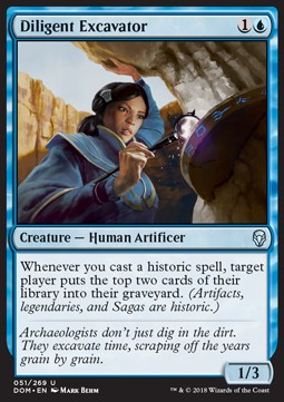 Diligent Excavator⁣ - Dominaria⁣ (Uncommon)⁣ [51]