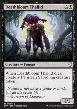 Deathbloom Thallid⁣ - Dominaria⁣ (Common)⁣ [84]