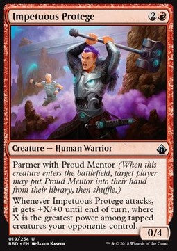 Impetuous Protege⁣ - Battlebond⁣ (Uncommon)⁣ [19]