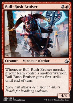 Bull-Rush Bruiser⁣ - Battlebond⁣ (Common)⁣ [57]