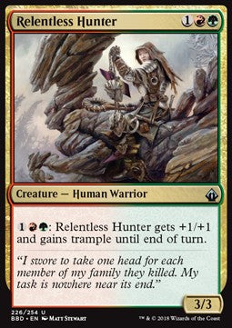 Relentless Hunter⁣ - Battlebond⁣ (Uncommon)⁣ [226]