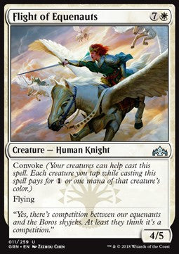 Flight of Equenauts⁣ - Guilds of Ravnica⁣ (Uncommon)⁣ [11]