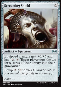 Screaming Shield⁣ - Ravnica Allegiance⁣ (Uncommon)⁣ [239]