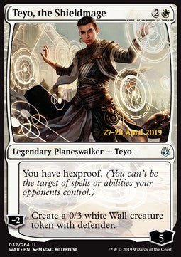 Teyo, the Shieldmage⁣ - War of the Spark: Extras⁣ (Uncommon)⁣ [32]