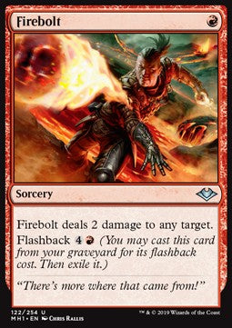 Firebolt⁣ - Modern Horizons⁣ (Uncommon)⁣ [122]